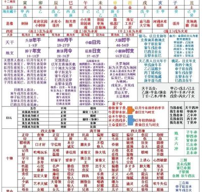八字命理术语大全