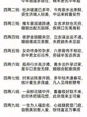 给女生算命怎么说