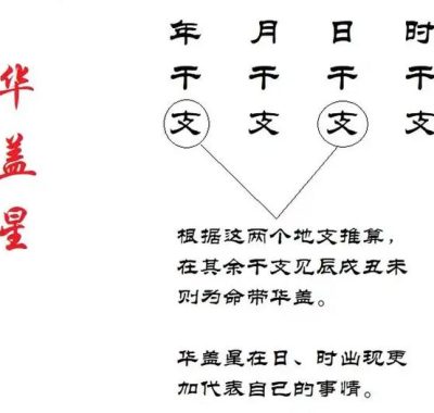 时柱华盖含义解析