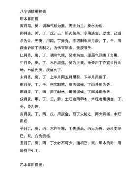 “解读调候用神：含义与用法解析”